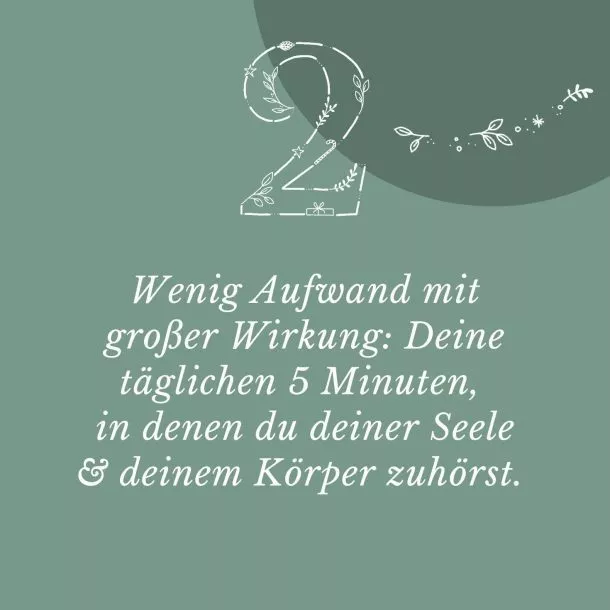 Achtsamer Adventskalender 2. Dezember